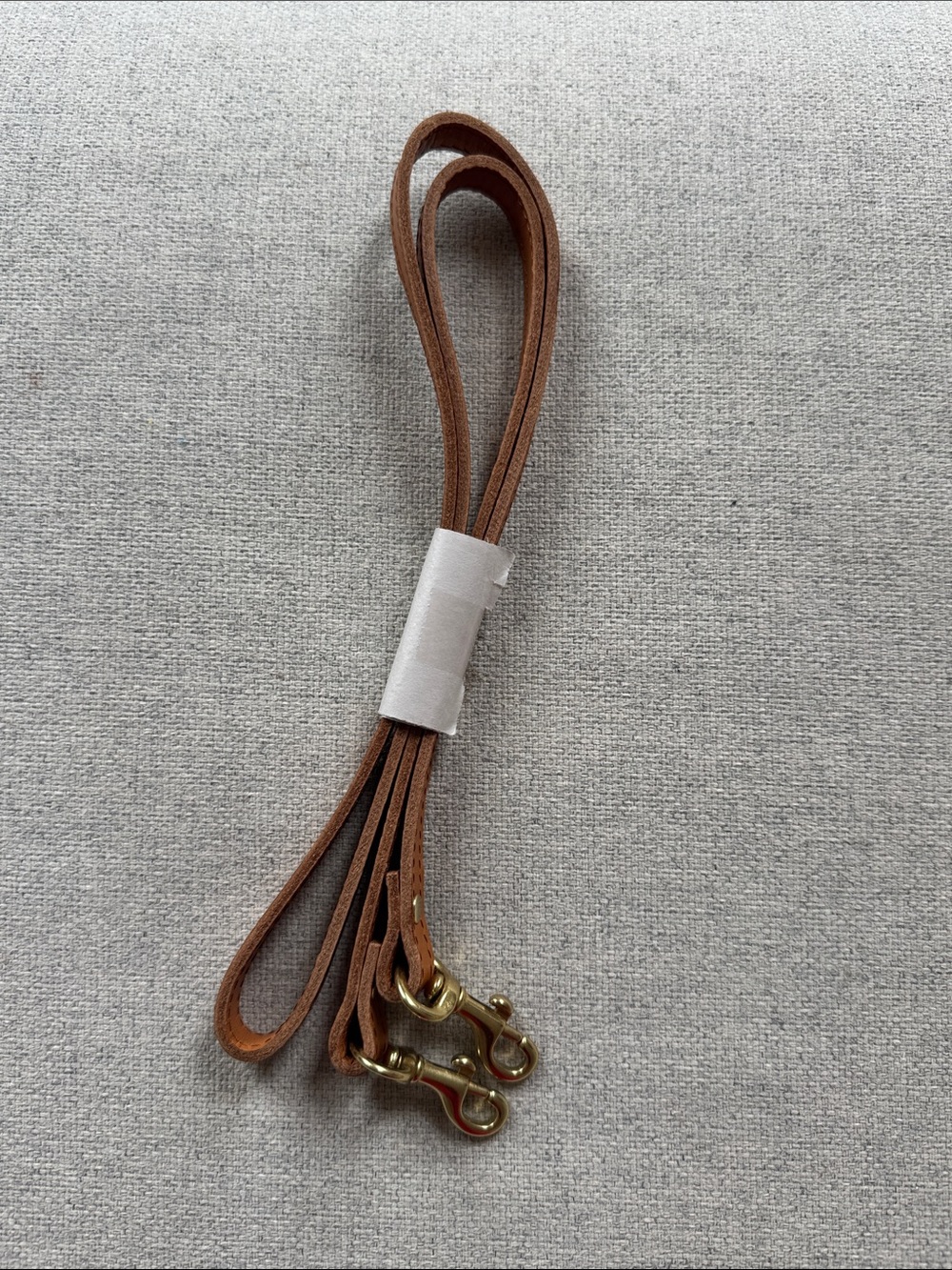 Clare V. Tanned Leather Strap